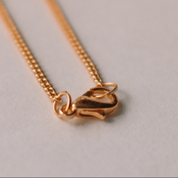 “Roman Numerals” Metal Hand-Stamped Necklace - Picture 2 of 2